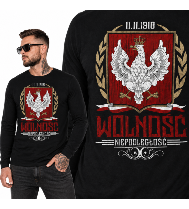 LONGSLEEVE PATRIOTYCZNY  WOLNOŚĆ